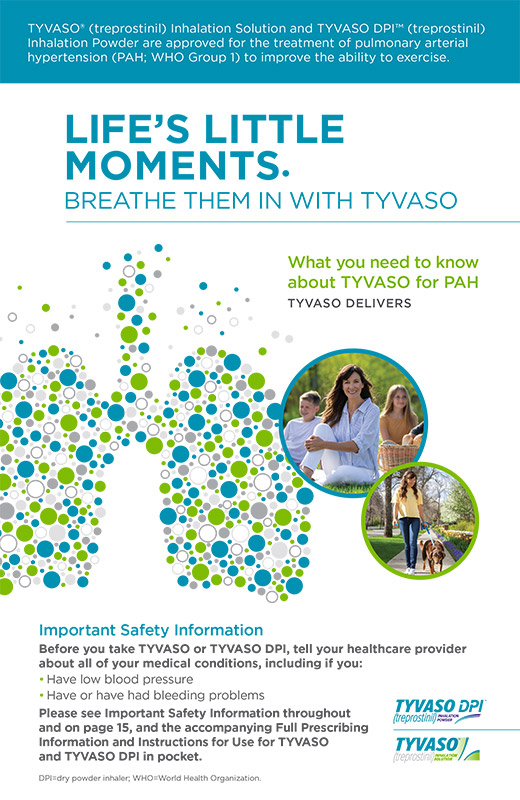 TYVASO patient brochure cover